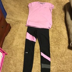 Under Armour Matching Workout Set